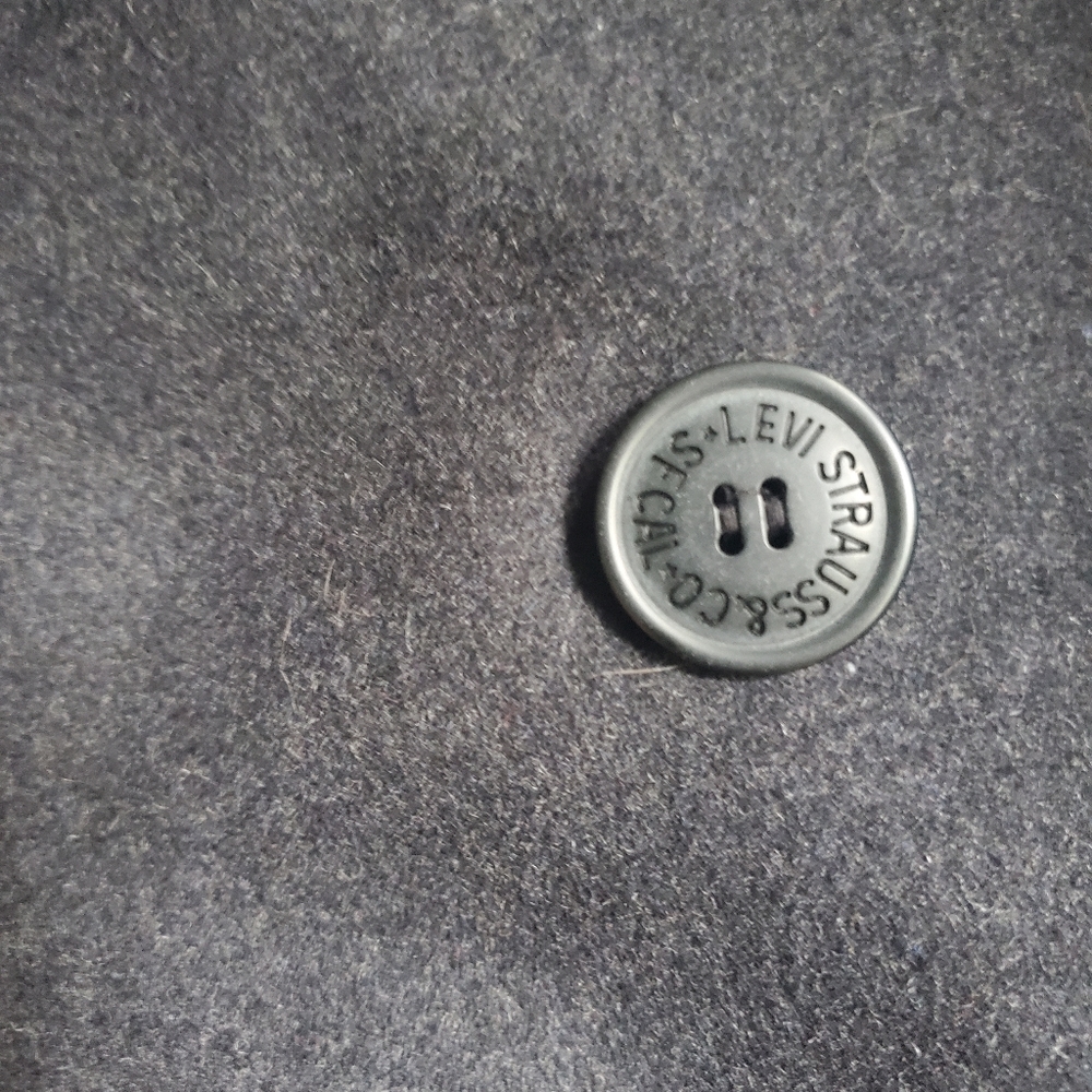 Levis Wool Jacket Size Medium With Insert In Gray - image 4